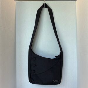 OGIO tablet handbag
Black canvas like fabric 
9” x 11” x 3” approx.